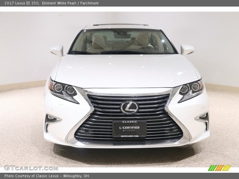 Eminent White Pearl / Parchment 2017 Lexus ES 350