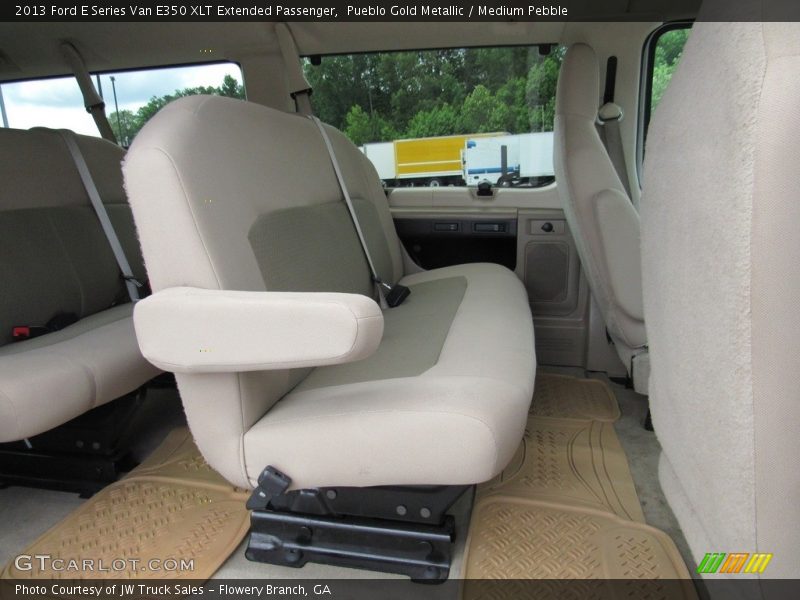 Pueblo Gold Metallic / Medium Pebble 2013 Ford E Series Van E350 XLT Extended Passenger