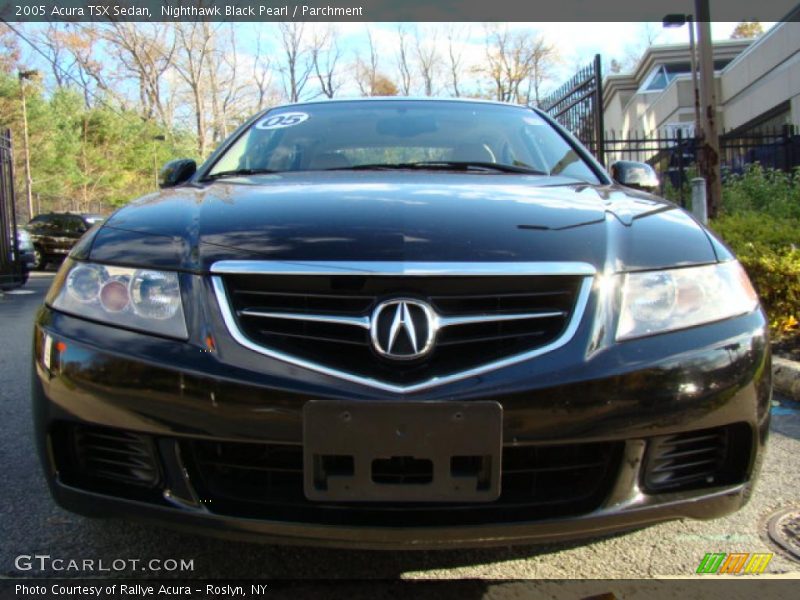 Nighthawk Black Pearl / Parchment 2005 Acura TSX Sedan