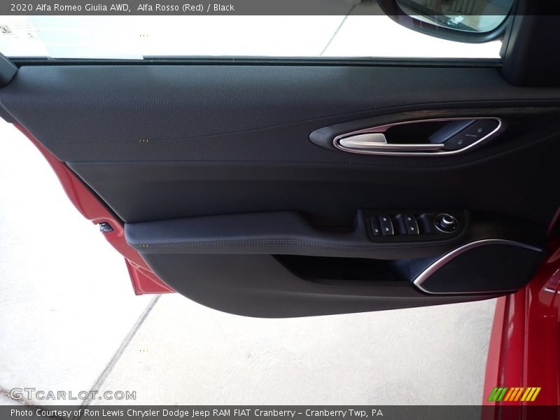 Alfa Rosso (Red) / Black 2020 Alfa Romeo Giulia AWD