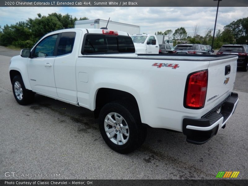 Summit White / Jet Black 2020 Chevrolet Colorado LT Extended Cab 4x4
