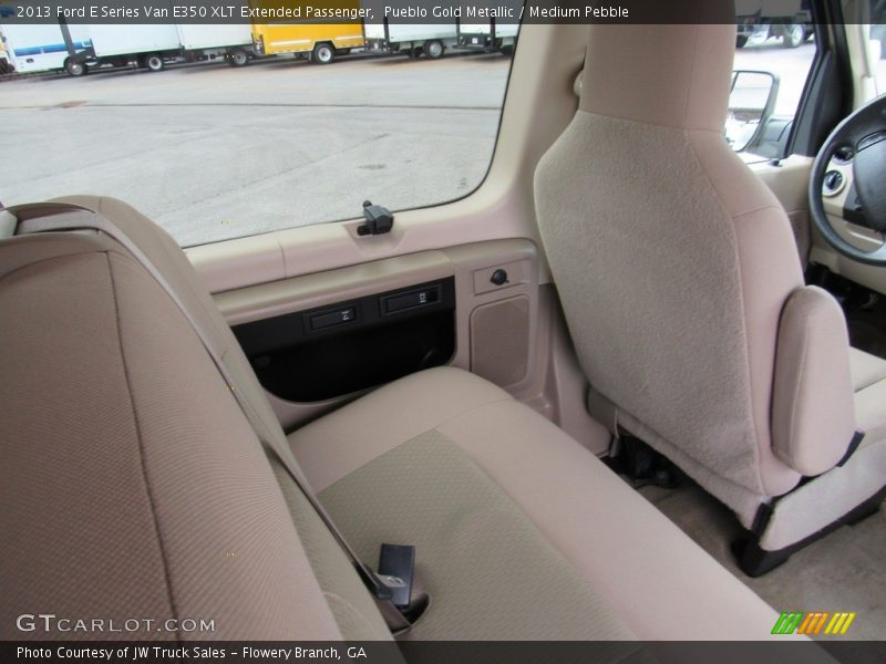 Pueblo Gold Metallic / Medium Pebble 2013 Ford E Series Van E350 XLT Extended Passenger