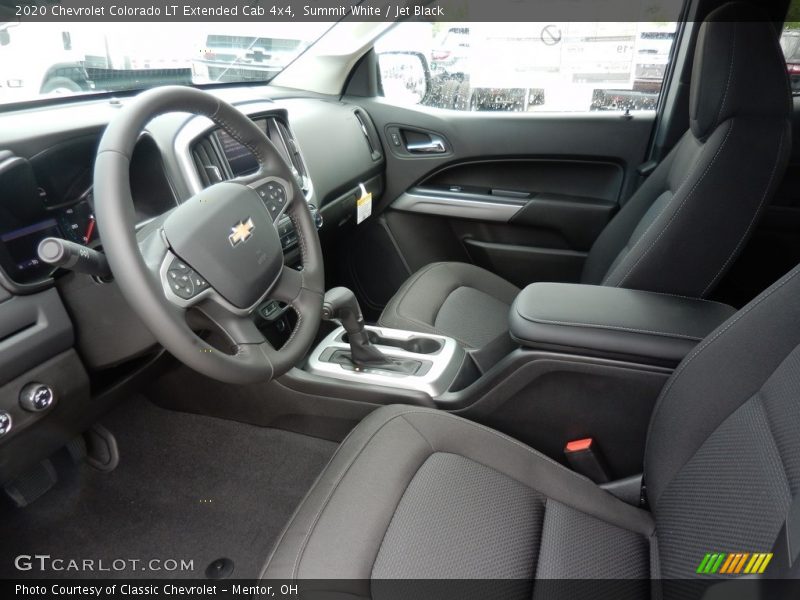 Summit White / Jet Black 2020 Chevrolet Colorado LT Extended Cab 4x4