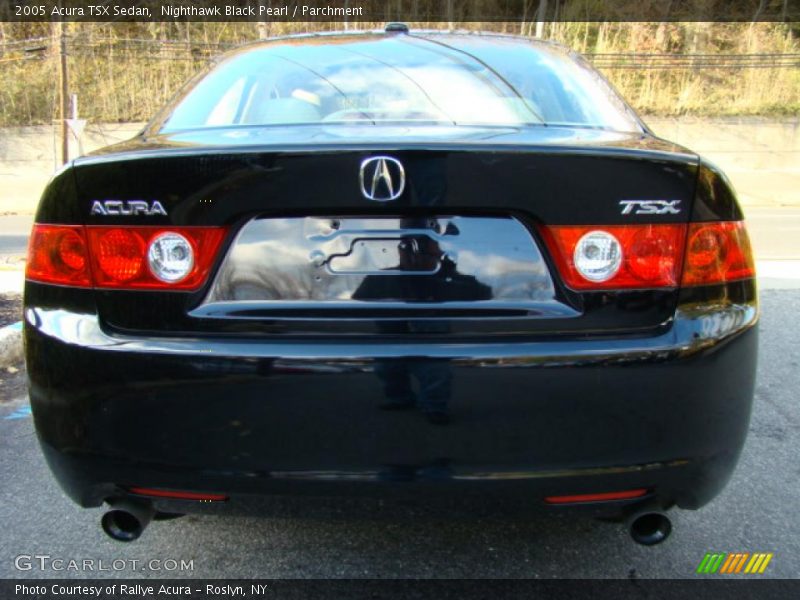 Nighthawk Black Pearl / Parchment 2005 Acura TSX Sedan