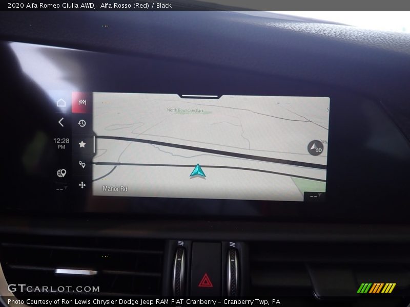 Alfa Rosso (Red) / Black 2020 Alfa Romeo Giulia AWD