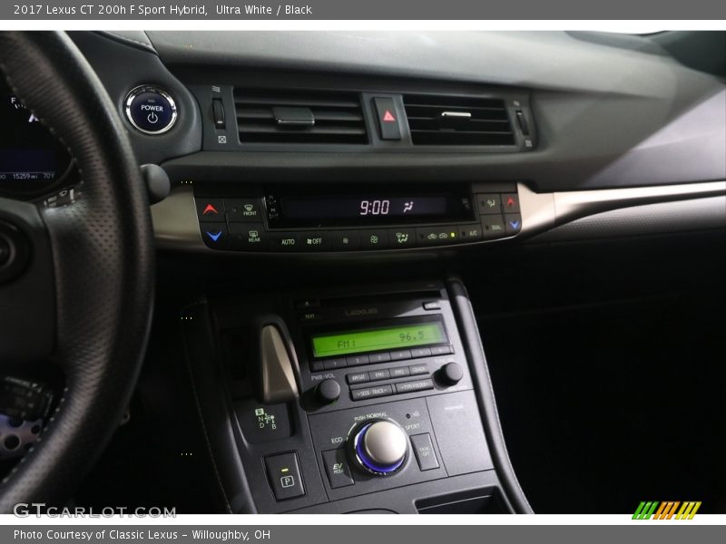 Ultra White / Black 2017 Lexus CT 200h F Sport Hybrid