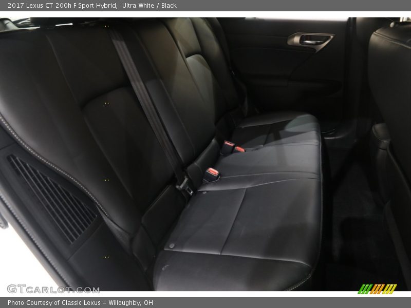 Ultra White / Black 2017 Lexus CT 200h F Sport Hybrid