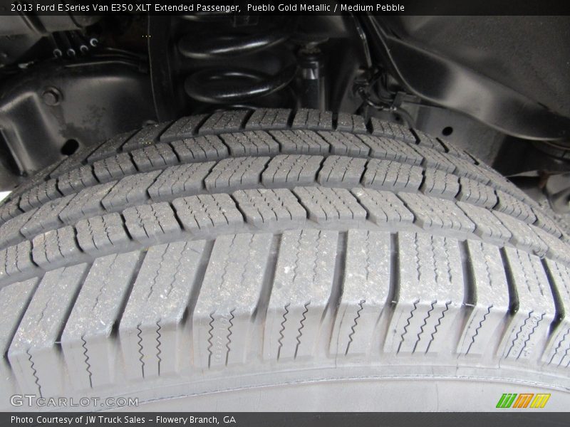 Pueblo Gold Metallic / Medium Pebble 2013 Ford E Series Van E350 XLT Extended Passenger