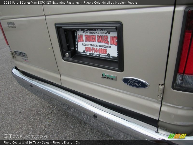 Pueblo Gold Metallic / Medium Pebble 2013 Ford E Series Van E350 XLT Extended Passenger