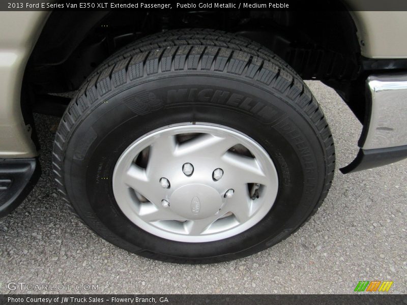 Pueblo Gold Metallic / Medium Pebble 2013 Ford E Series Van E350 XLT Extended Passenger