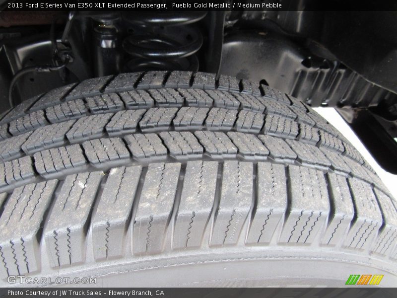 Pueblo Gold Metallic / Medium Pebble 2013 Ford E Series Van E350 XLT Extended Passenger