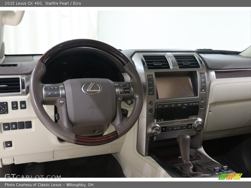 Dashboard of 2015 GX 460