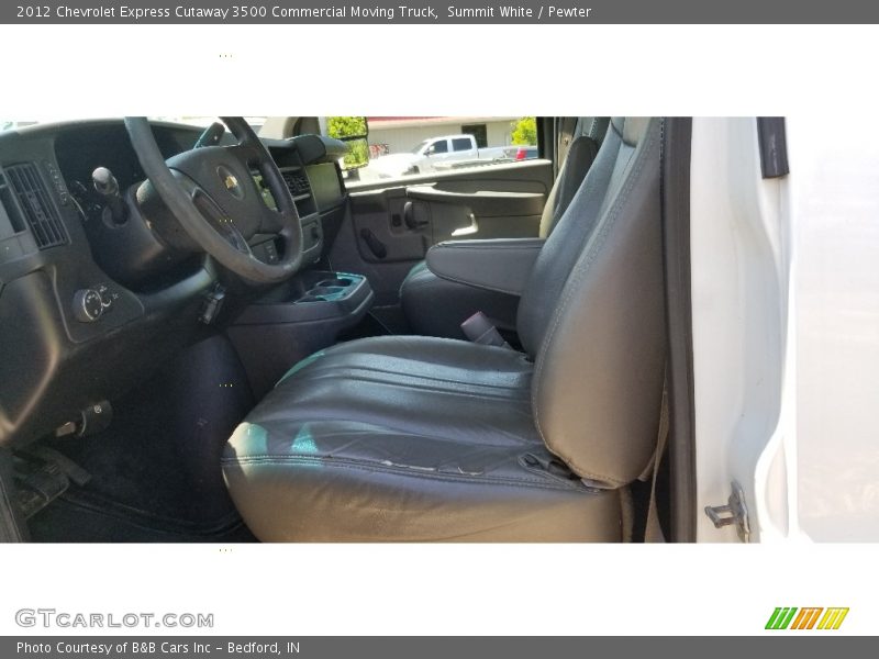 Summit White / Pewter 2012 Chevrolet Express Cutaway 3500 Commercial Moving Truck