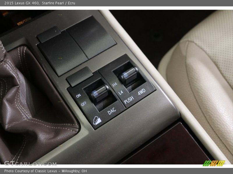 Controls of 2015 GX 460