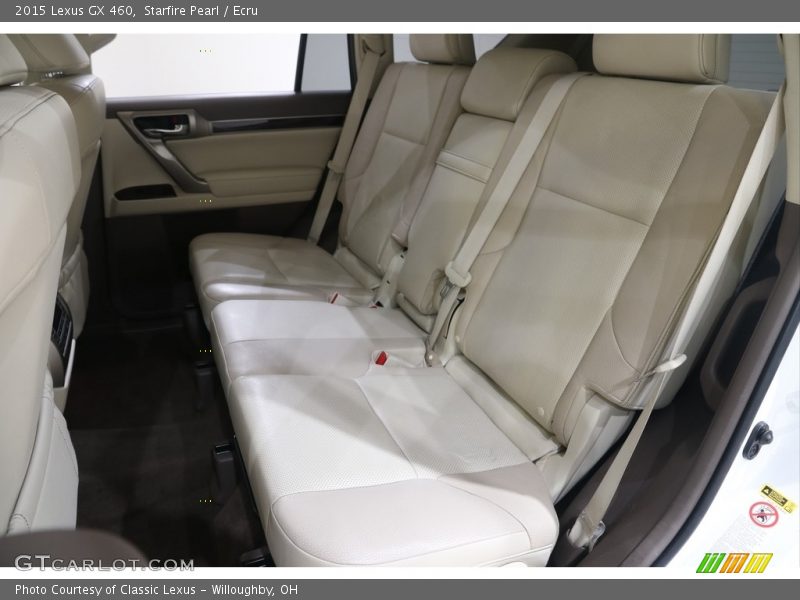 Rear Seat of 2015 GX 460