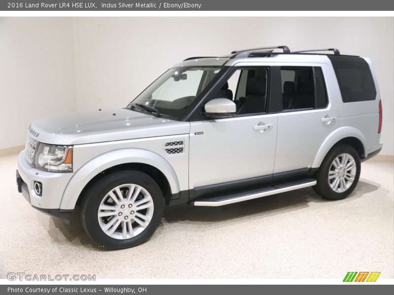 Indus Silver Metallic / Ebony/Ebony 2016 Land Rover LR4 HSE LUX
