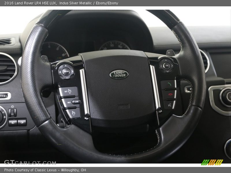 Indus Silver Metallic / Ebony/Ebony 2016 Land Rover LR4 HSE LUX