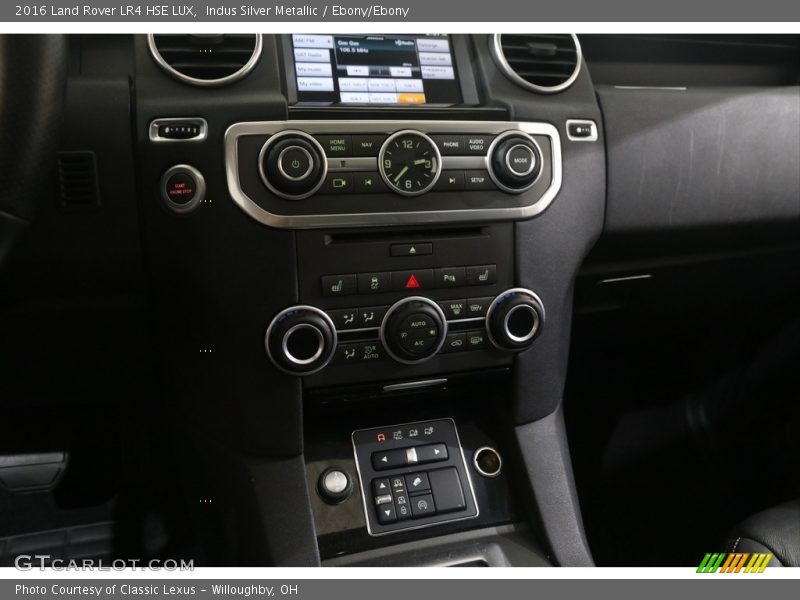 Indus Silver Metallic / Ebony/Ebony 2016 Land Rover LR4 HSE LUX