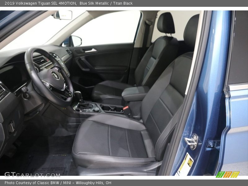 Blue Silk Metallic / Titan Black 2019 Volkswagen Tiguan SEL 4MOTION