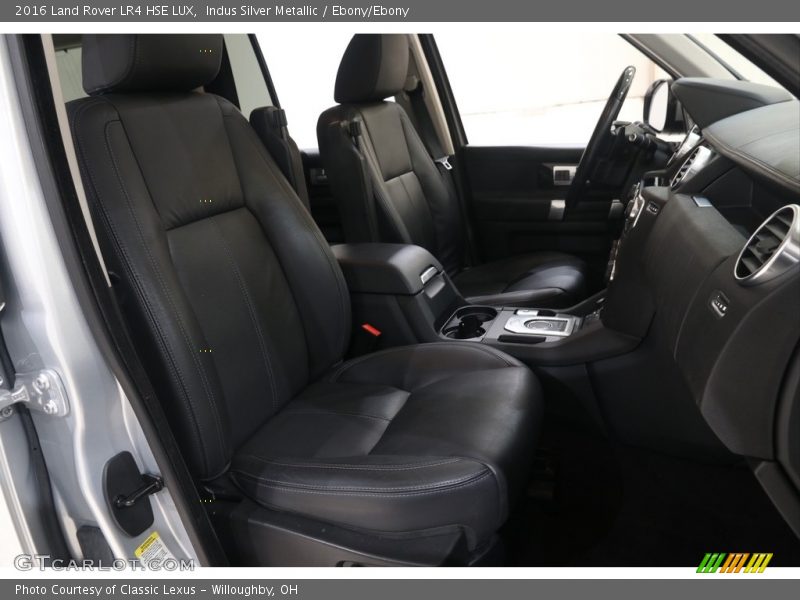 Indus Silver Metallic / Ebony/Ebony 2016 Land Rover LR4 HSE LUX