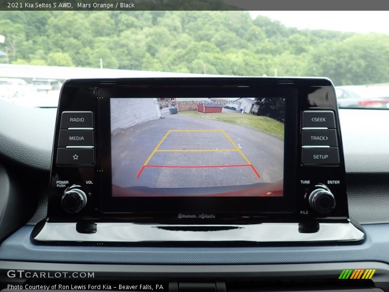 Mars Orange / Black 2021 Kia Seltos S AWD