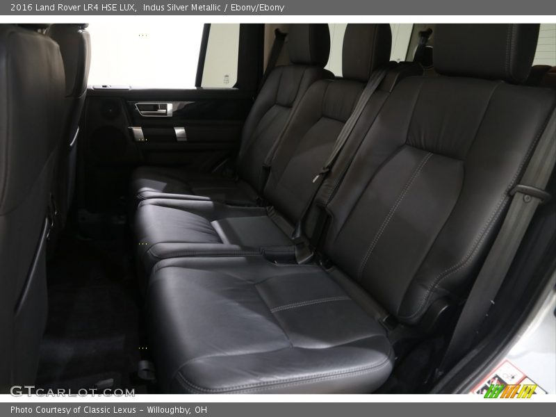 Indus Silver Metallic / Ebony/Ebony 2016 Land Rover LR4 HSE LUX