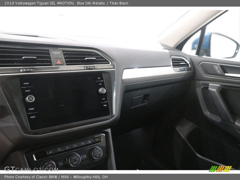 Blue Silk Metallic / Titan Black 2019 Volkswagen Tiguan SEL 4MOTION