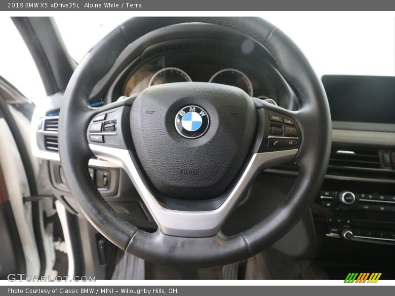 Alpine White / Terra 2018 BMW X5 xDrive35i