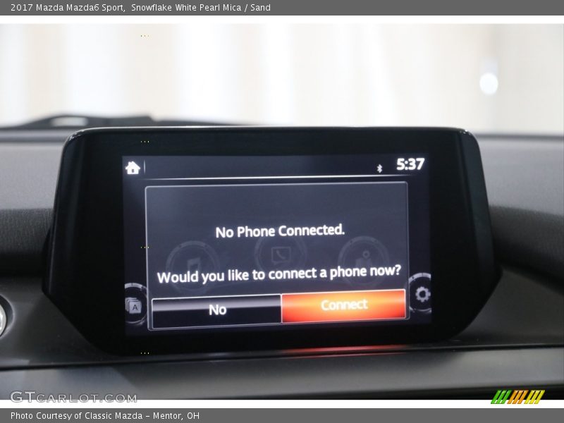 Snowflake White Pearl Mica / Sand 2017 Mazda Mazda6 Sport