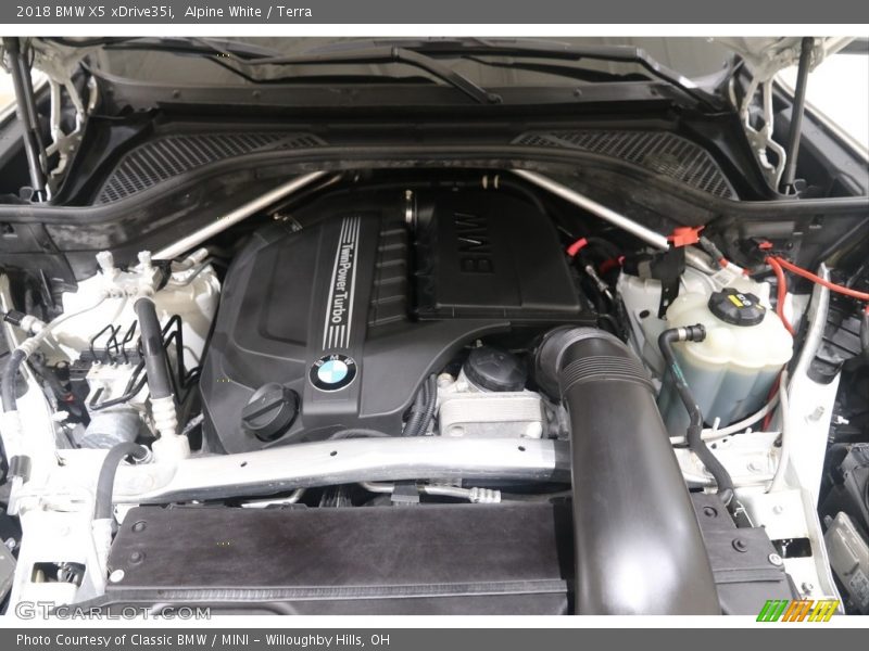 Alpine White / Terra 2018 BMW X5 xDrive35i