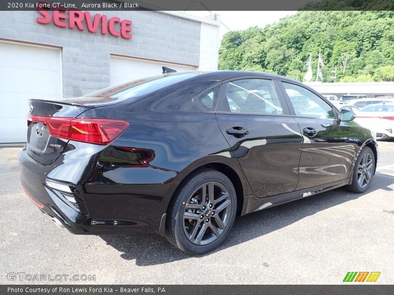 Aurora Black / Black 2020 Kia Forte GT-Line