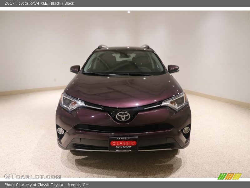 Black / Black 2017 Toyota RAV4 XLE