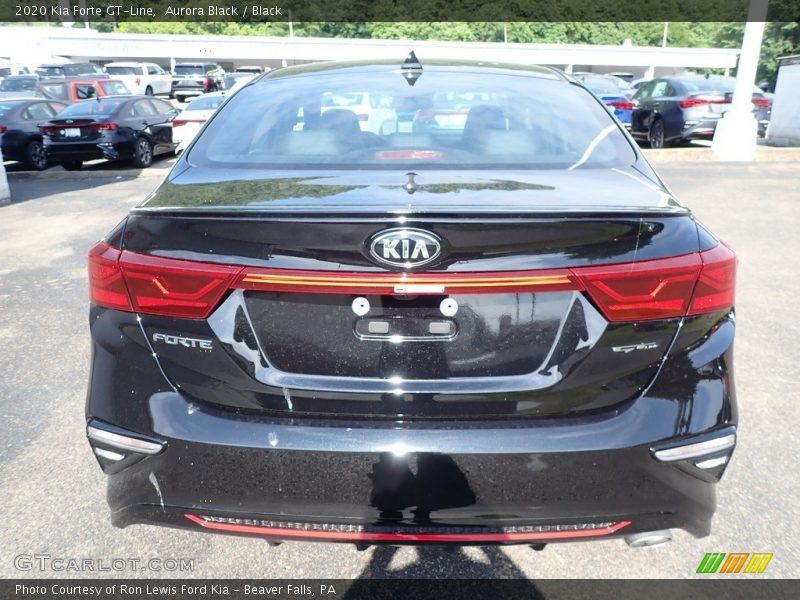 Aurora Black / Black 2020 Kia Forte GT-Line