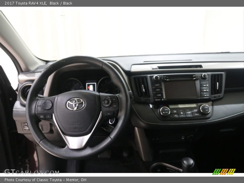 Black / Black 2017 Toyota RAV4 XLE