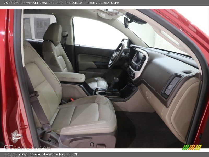 Red Quartz Tintcoat / Cocoa/­Dune 2017 GMC Canyon SLT Crew Cab 4x4