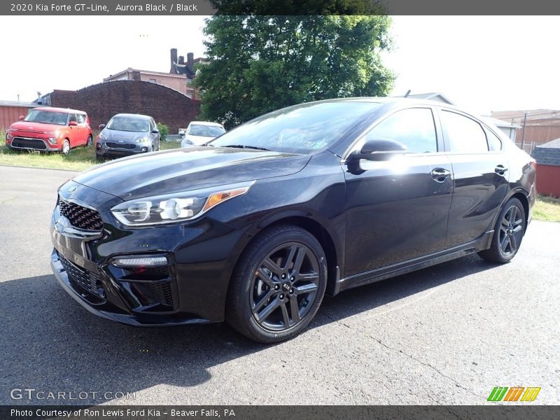 Aurora Black / Black 2020 Kia Forte GT-Line