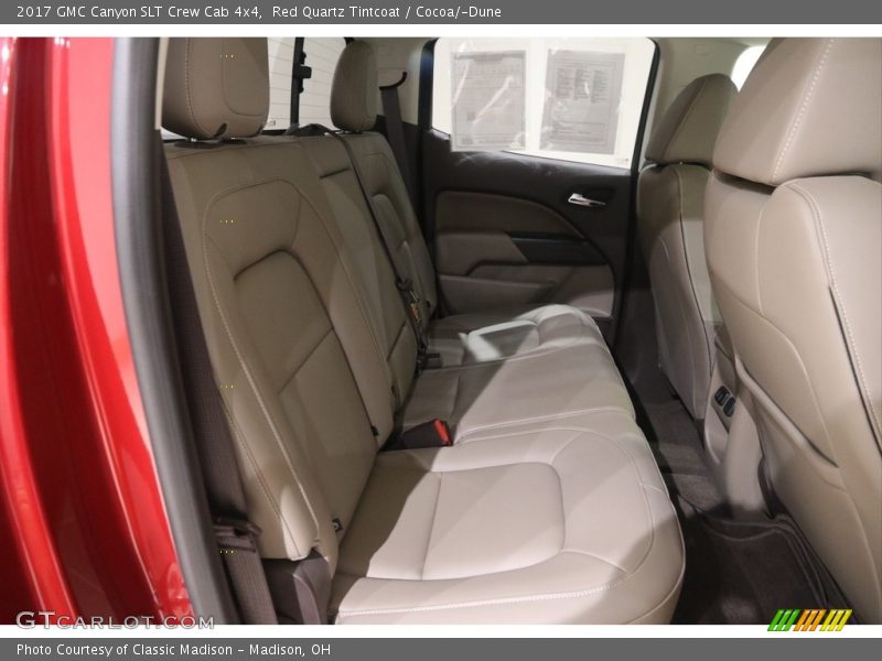 Red Quartz Tintcoat / Cocoa/­Dune 2017 GMC Canyon SLT Crew Cab 4x4