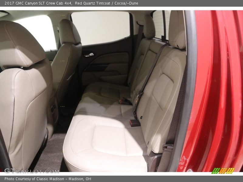 Red Quartz Tintcoat / Cocoa/­Dune 2017 GMC Canyon SLT Crew Cab 4x4