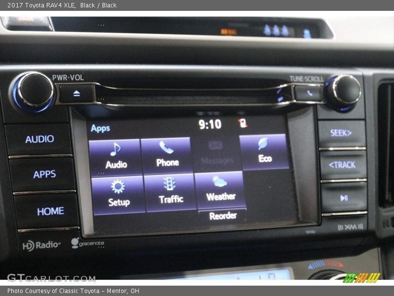 Black / Black 2017 Toyota RAV4 XLE