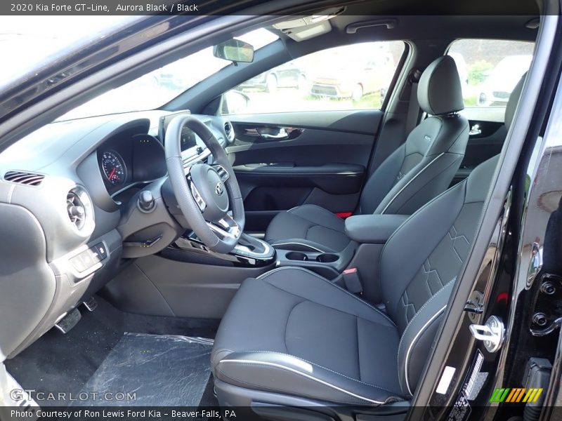 Aurora Black / Black 2020 Kia Forte GT-Line