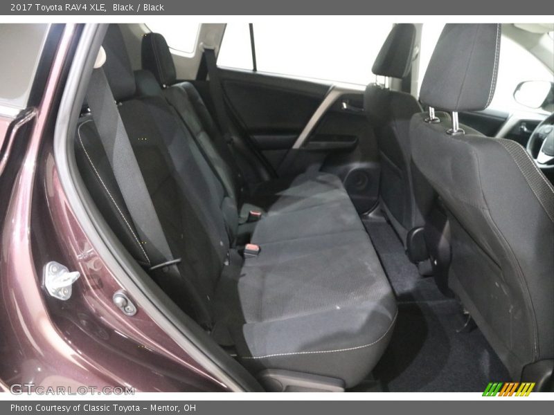 Black / Black 2017 Toyota RAV4 XLE