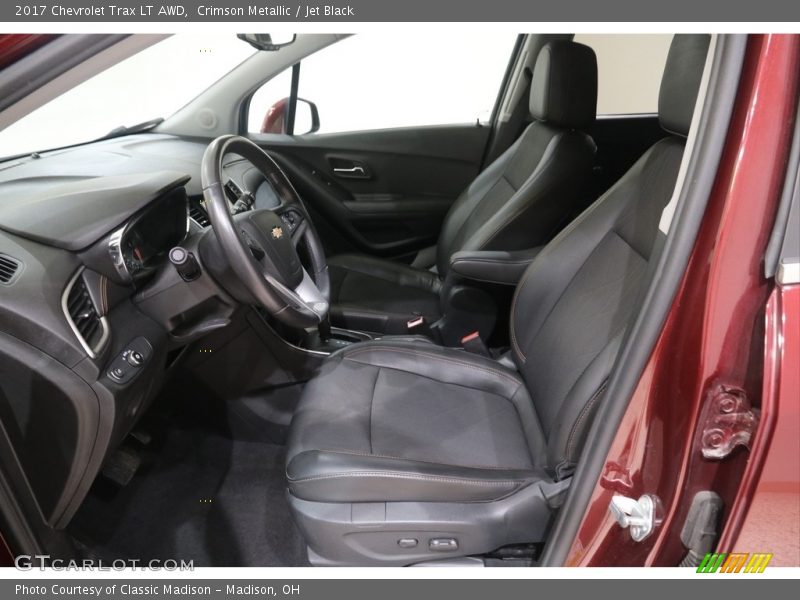 Crimson Metallic / Jet Black 2017 Chevrolet Trax LT AWD