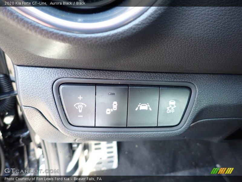 Aurora Black / Black 2020 Kia Forte GT-Line