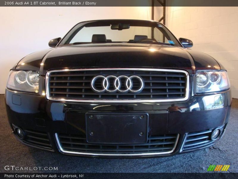 Brilliant Black / Ebony 2006 Audi A4 1.8T Cabriolet