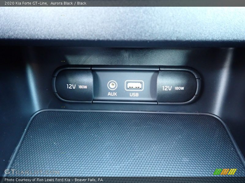 Aurora Black / Black 2020 Kia Forte GT-Line