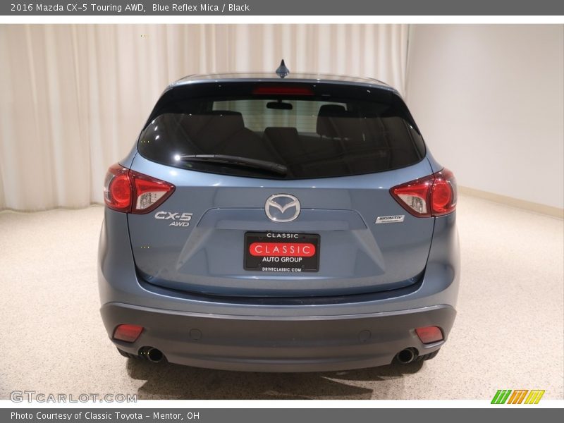 Blue Reflex Mica / Black 2016 Mazda CX-5 Touring AWD