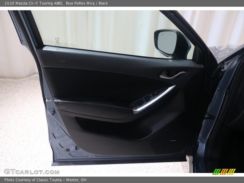 Blue Reflex Mica / Black 2016 Mazda CX-5 Touring AWD