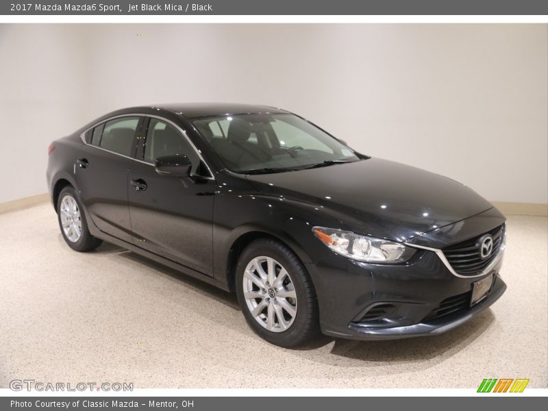 Jet Black Mica / Black 2017 Mazda Mazda6 Sport
