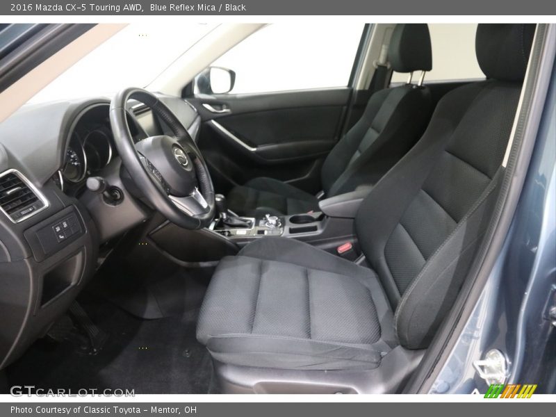 Blue Reflex Mica / Black 2016 Mazda CX-5 Touring AWD