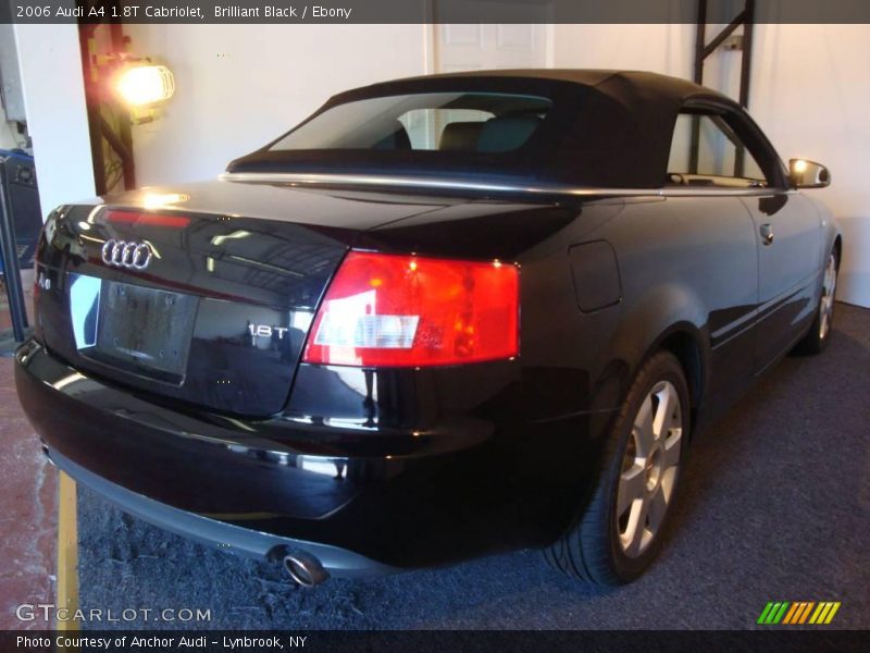 Brilliant Black / Ebony 2006 Audi A4 1.8T Cabriolet